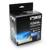 Фильтрующие губки для фильтра SICCE Whale 120-200, 4 шт