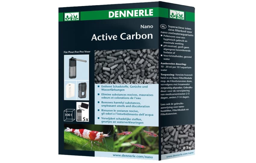 Уголь активированный Dennerle Nano ActiveCarbon, 300 мл