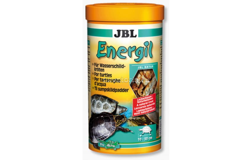 Корм для водных черепах JBL Energil, 1 л