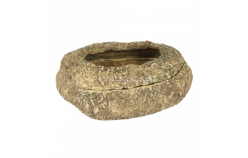 Кормушка для рептилий AQUA DELLA "Stone Pool 1", 12×10×4,5 см