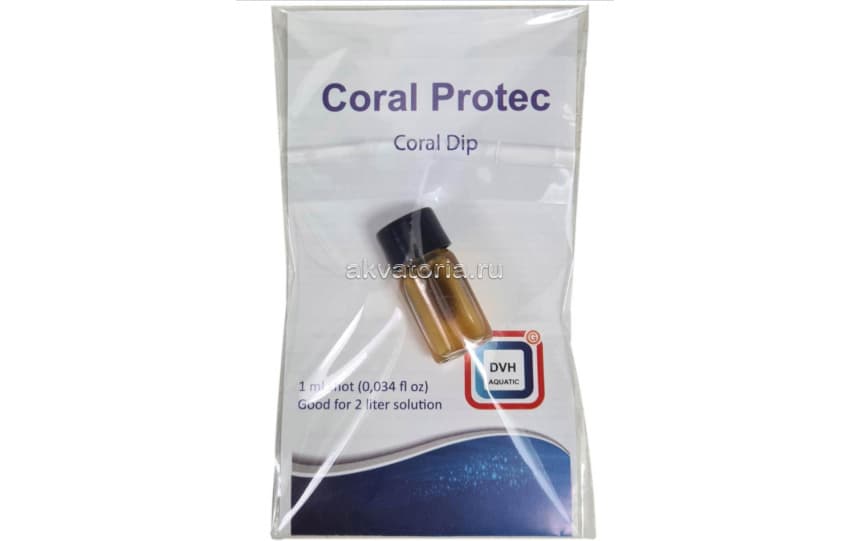 Раствор от вредителей для кораллов DVH Coral Protec, 1 мл