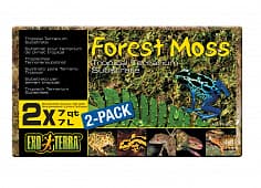 Спрессованный натуральный мох Hagen ExoTerra Forest Moss для террариума, 2×7 л