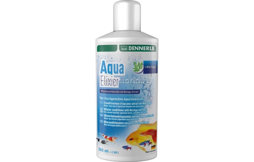Добавка для подготовки воды Dennerle Aqua Elixier, 500 мл