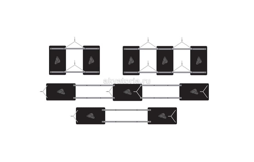 Комплект рельс для Ecotech Radion Plus One Long Rail Kit