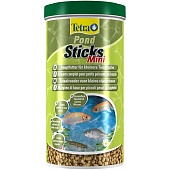 Tetra Pond Sticks основной мини гранулы для прудовых рыб 1л