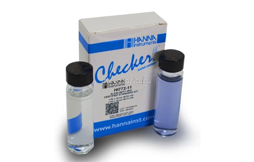 Калибровочный раствор для колориметра на dKH Hanna instruments Alkalinity Colorimeter Calibratio