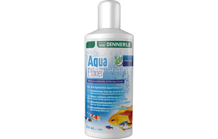 Добавка для подготовки воды Dennerle Aqua Elixier, 250 мл