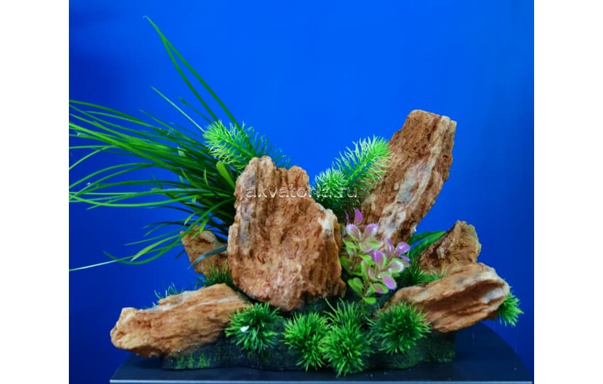 Набор декораций для аквариума "Акваскейпинг", 39×21×25 см