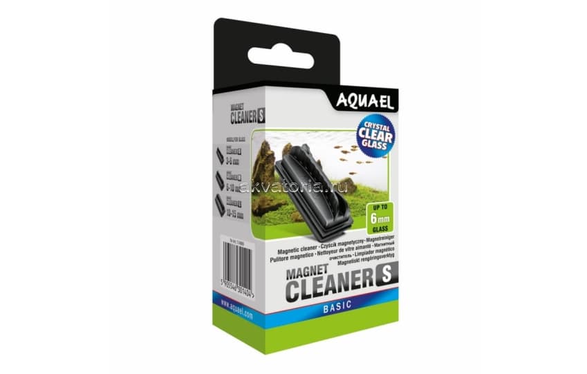 Скребок для аквариума магнитный Aquael MAGNET CLEANER S, малый