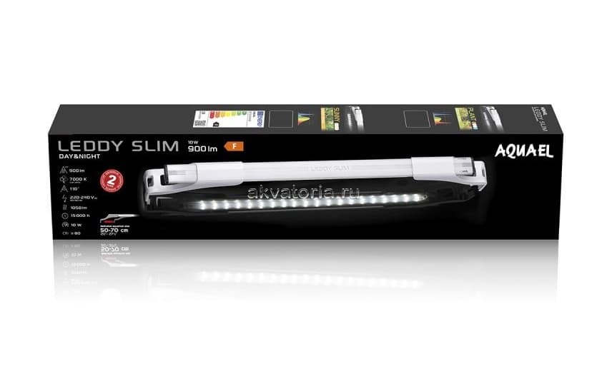 Светильник AQUAEL LEDDY SLIM DAY&NIGHT Sunny, 10 Вт, белый