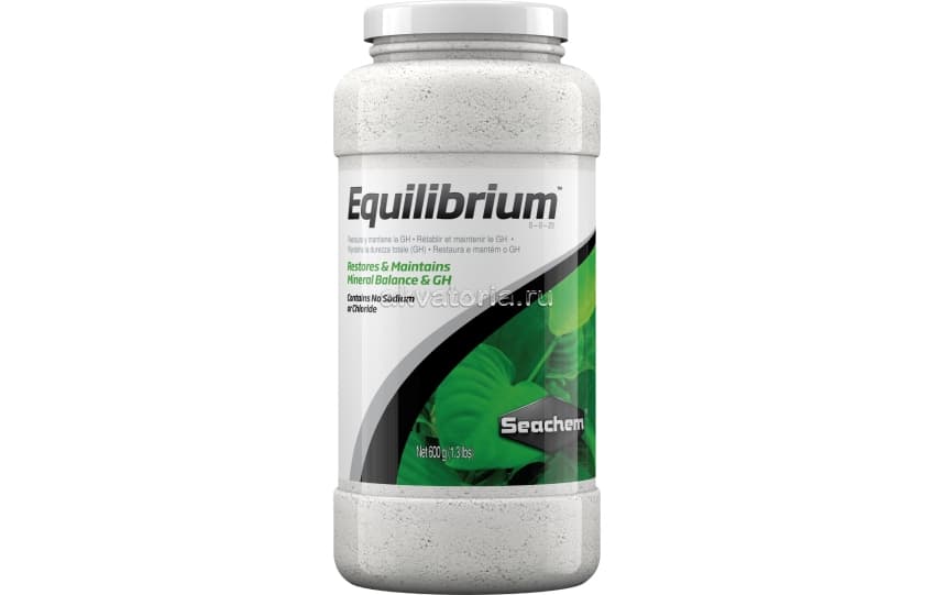 Кондиционер для корректировки GH Seachem Equilibrium, 600 г