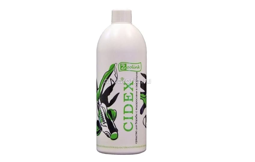 Средство для борьбы с водорослями Zoolink CIDEX, 500 мл