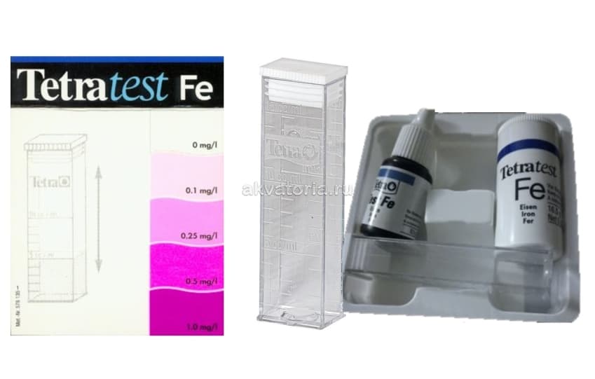 Тест на железо Tetra Test Fe