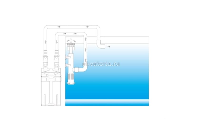 ISTA TZONG YAN Skimmer скиммер для сбора плёнки с поверхности воды 