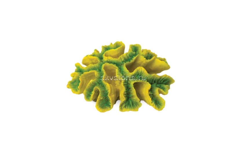 Искусственный коралл Laguna Симфиллия зелёно-жёлтая