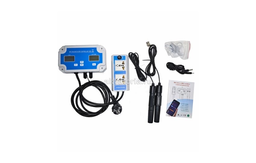 Контроллер PH/ORP/temp TUYA Smart PH-W2839EU