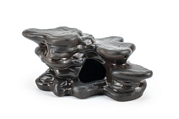 Декорация керамическая NOVAMARK HARDSCAPINGОстров для черепах, черный