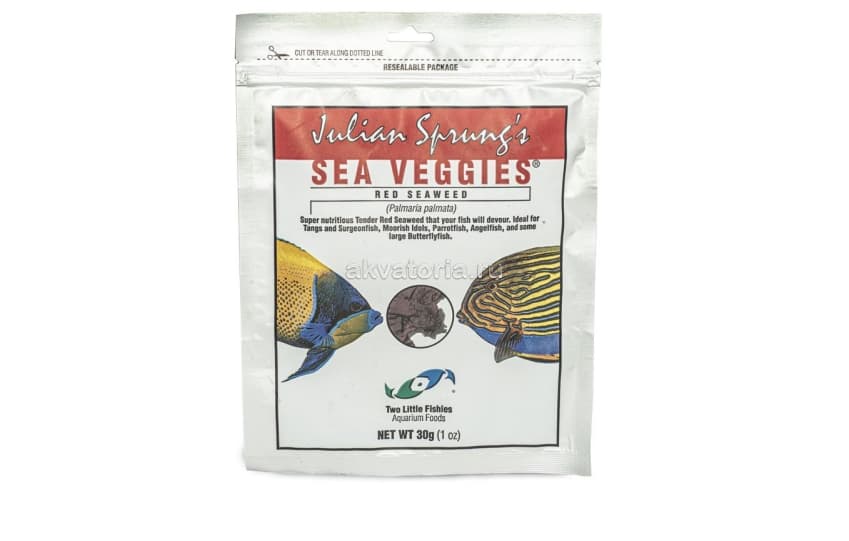Корм красные водоросли Two Little Fishies SeaVeggies - Red, 30 г