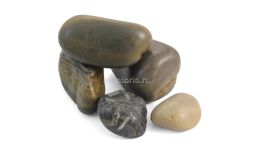 Грунт галька Laguna S/AB, цветная, 5-8 см, 1 кг