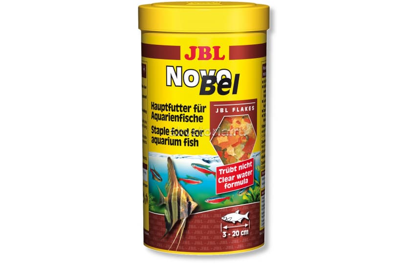 Корм основной JBL NovoBel, хлопья, 250 мл