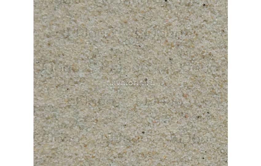Грунт Светлый песок UDeco River Light, 0,4-0,8 мм, 2 л
