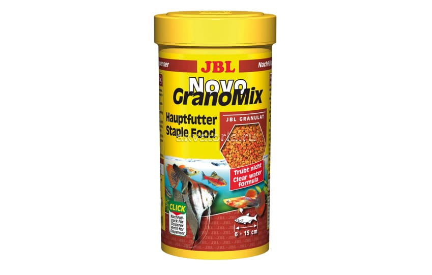 Корм основной JBL NovoGranoMix Refill, гранулы, 250 мл