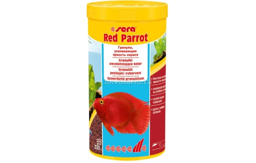 Корм для красных попугаев Sera RED PARROT, 1 л