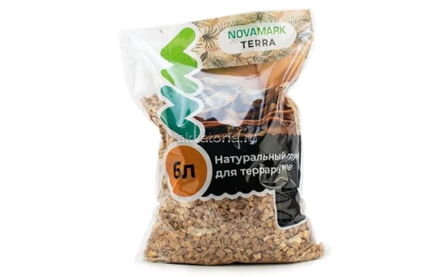 Грунт натуральный NOVAMARK Щепа бука, 6 л