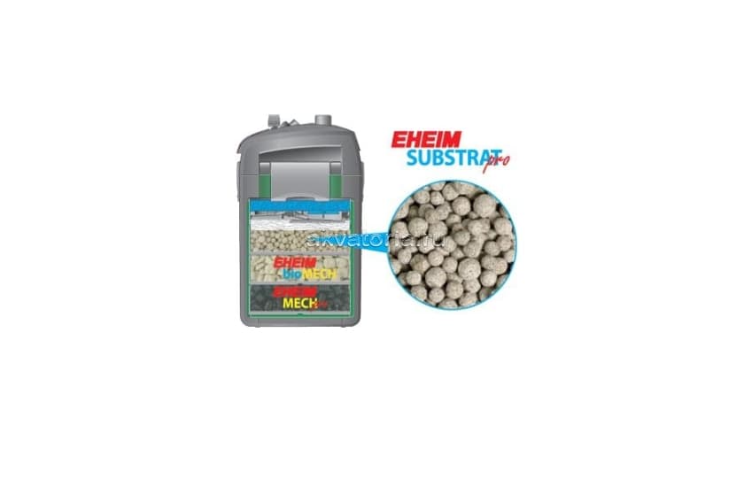 Высокопористый наполнитель Eheim Substrat Pro, 5 л
