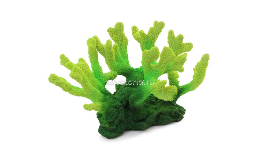 Искусственный коралл Laguna Стилофора зелёная