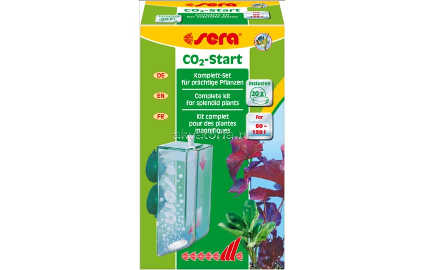 Набор для удобрения воды Sera CO₂-Start