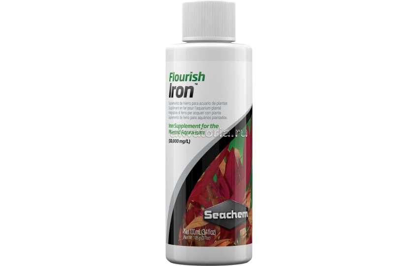 Добавка железа Seachem Flourish iron, 100 мл