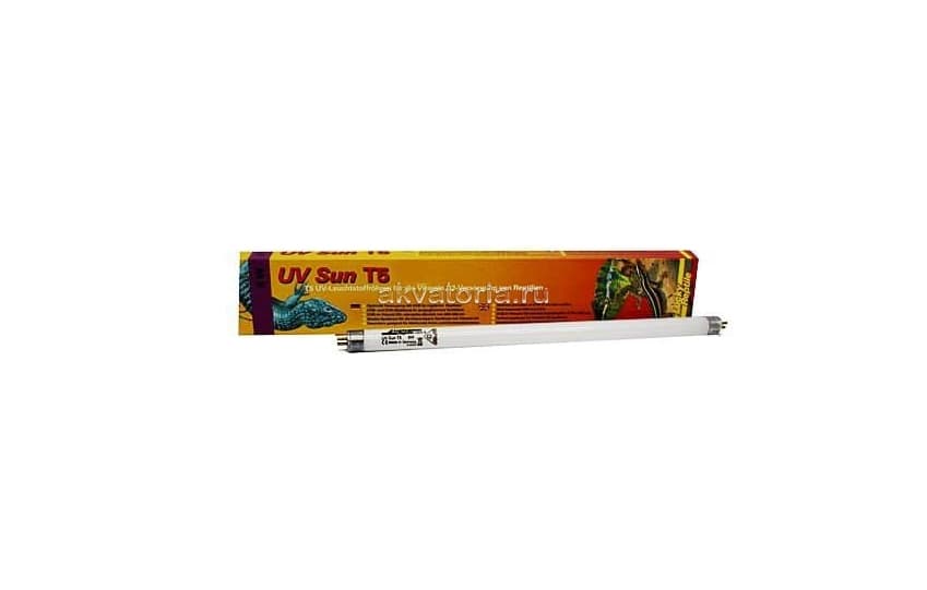 Террариумная ультрафиолетовая лампа Lucky Reptile UV Sun 6% T5, 8 Вт