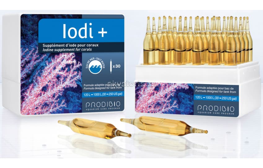 Средство для повышения уровня йода Prodibio Iodi+, 30 ампул