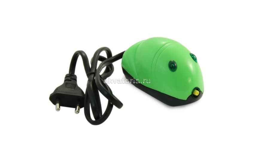 Аквариумный компрессор Jebo 2168F, с биофильтром