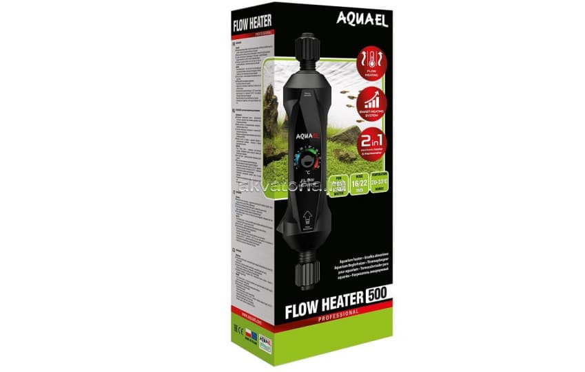 Нагреватель проточный внешний Aquael Flow Heater 500