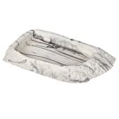 Миска Nomoy Pet Серые линии XL, 18×8,5х2 см