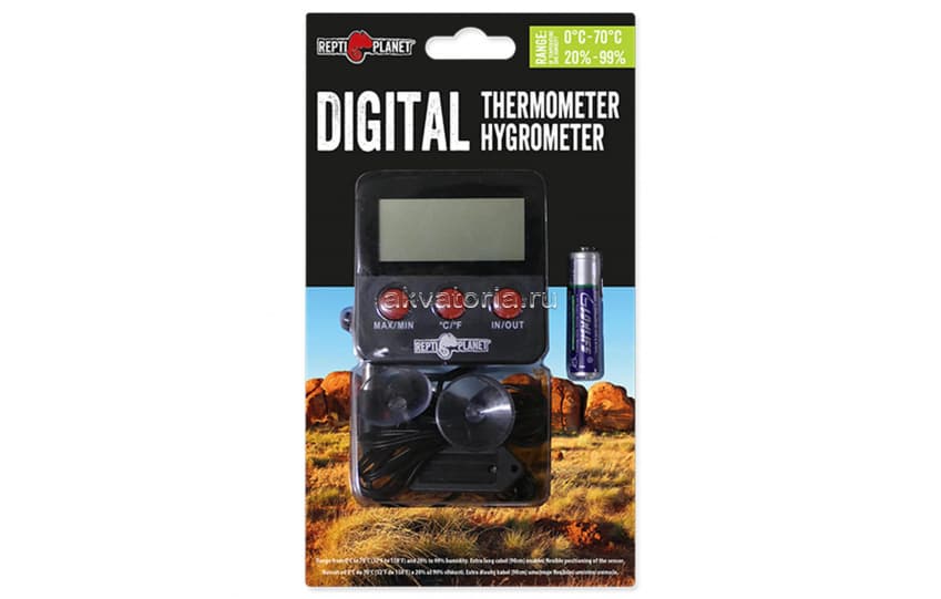 Термометр-гигрометр электронный Repti Planet Digital Thermometer/Hygrometer Outside