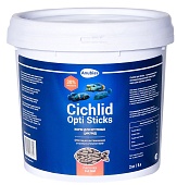 Корм для крупных цихлид Anubias Cichlid Opti Sticks, палочки, 2 кг, ведро