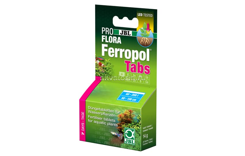 Удобрение для растений JBL Ferropol Tabs, таблетки, 30 шт