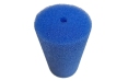 Губка Roof Foam, синяя, PPI 30, 15×8 (D) см