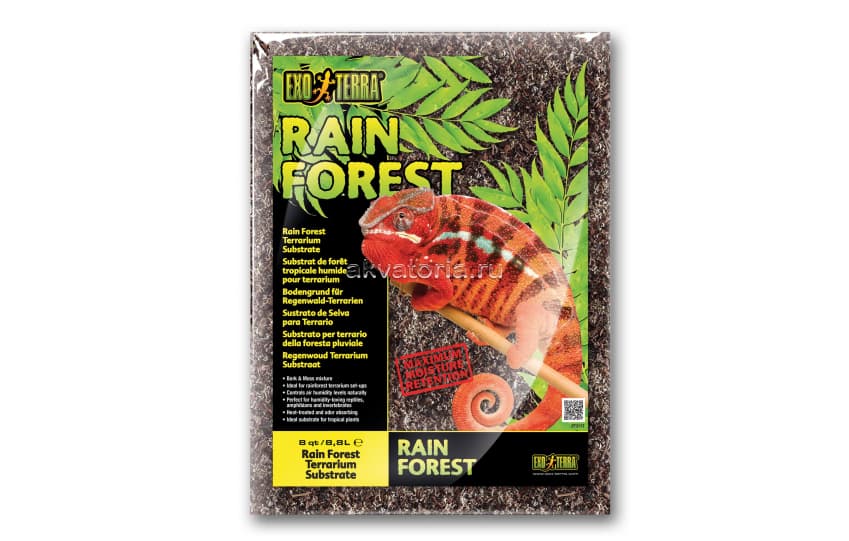 Грунт для террариума Hagen ExoTerra Rain forest, 8,8 л