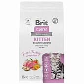 Корм для котят Brit Care Cat Kitten Healthy Growth, индейка, 7 кг