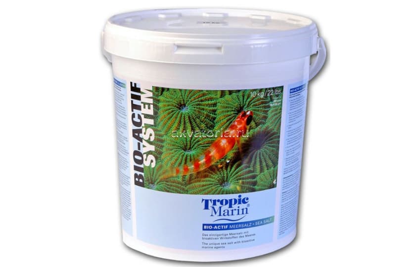 Морская аквариумная соль Tropic Marin Bio-Actif , 10 кг