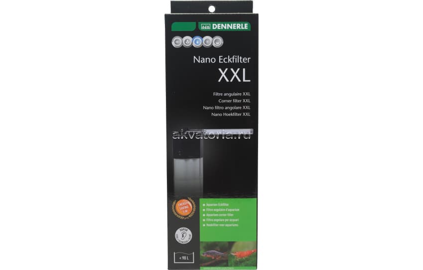 Внутренний аквариумный фильтр Dennerle Nano corner filter XXL