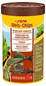 Корм Sera Wels Chips, пластинки, для донных видов рыб, 250 мл (110 гр)