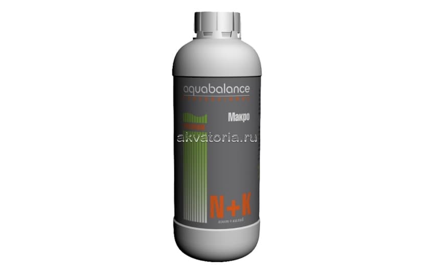 Удобрение для аквариумных растений Aquabalance Макро N+K, 1 л
