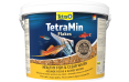 Tetra Min 10 л хлопья полноценный корм для любых тропических рыб