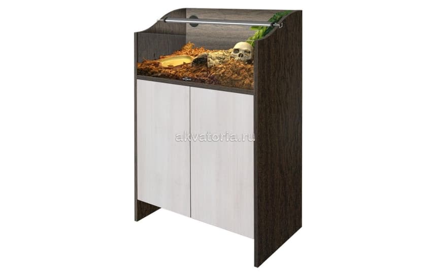 Террариум Биодизайн Turt-House Terra 85, 85×45×116 см, венге/белёный дуб