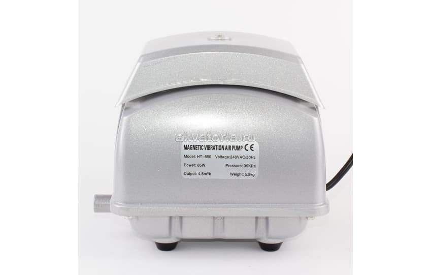 Компрессор диафрагмовый SunSun HT-650, 65 Вт, 75 л/мин